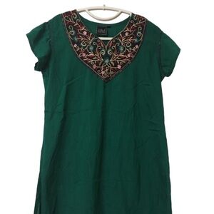 Zola Earthly Fashions XL Green Tunic